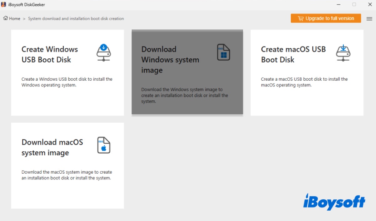 Descargar imagen ISO de Windows