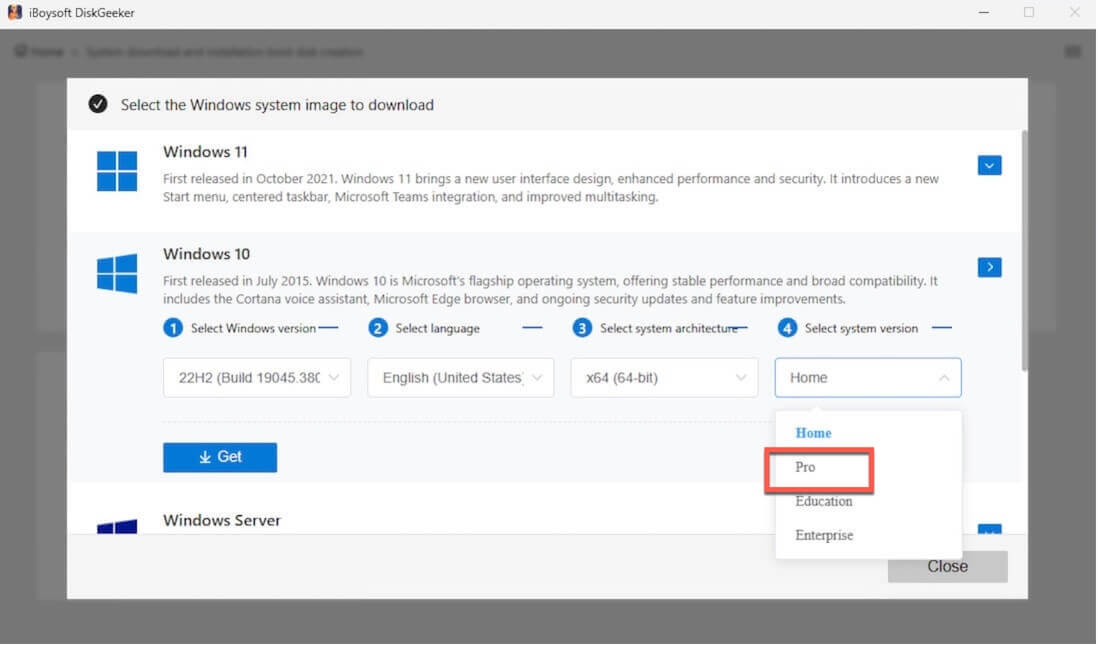 download Windows 10 Pro ISO safely