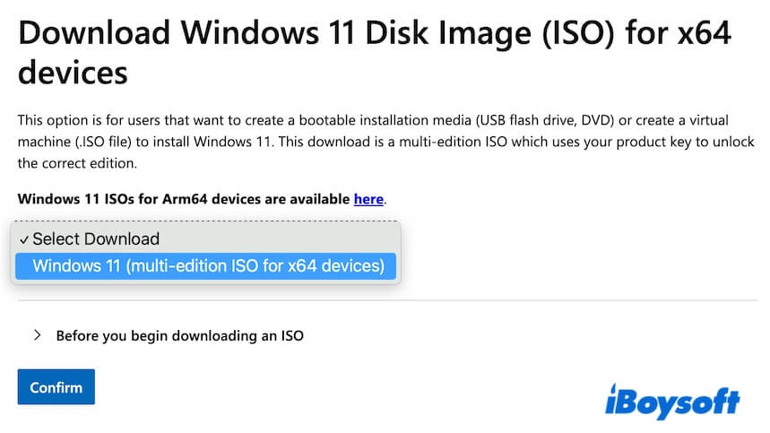 download Windows 11 ISO Microsoft official