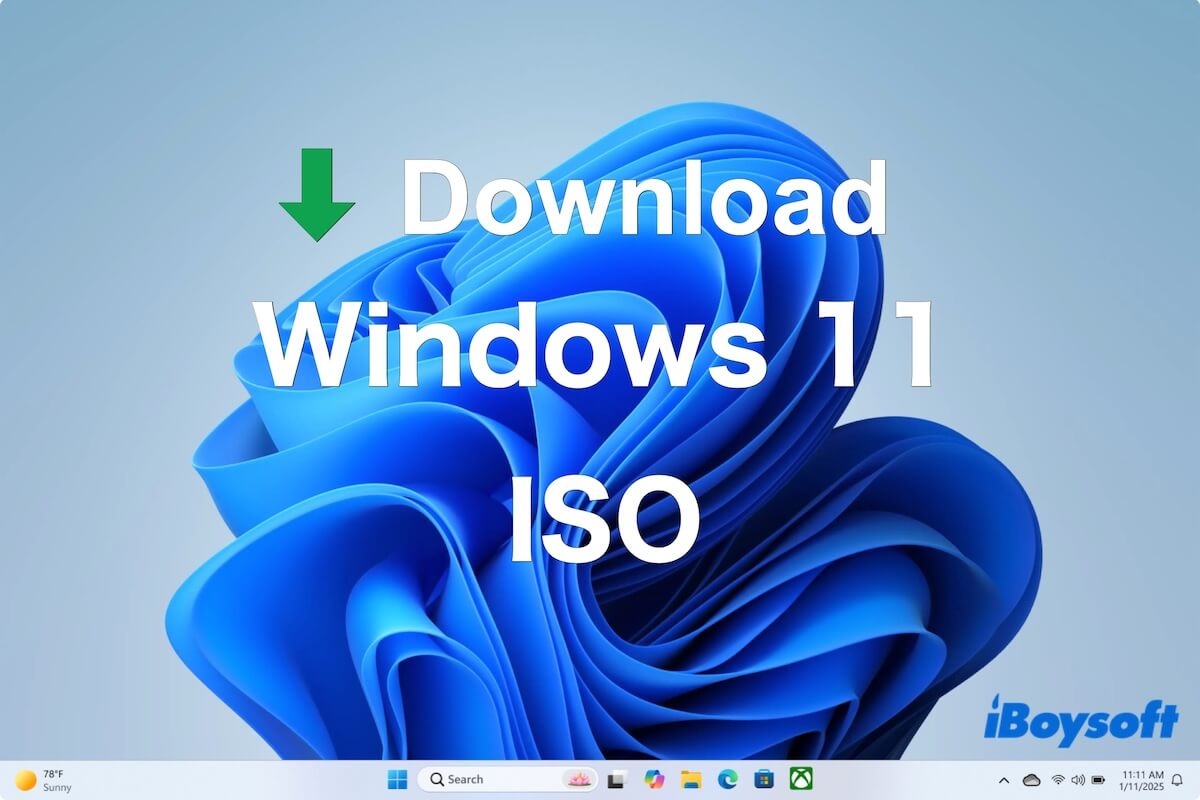 Windows 11 ISO download