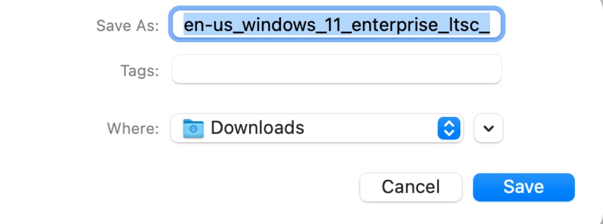 Descarga de Windows 11 LTSC