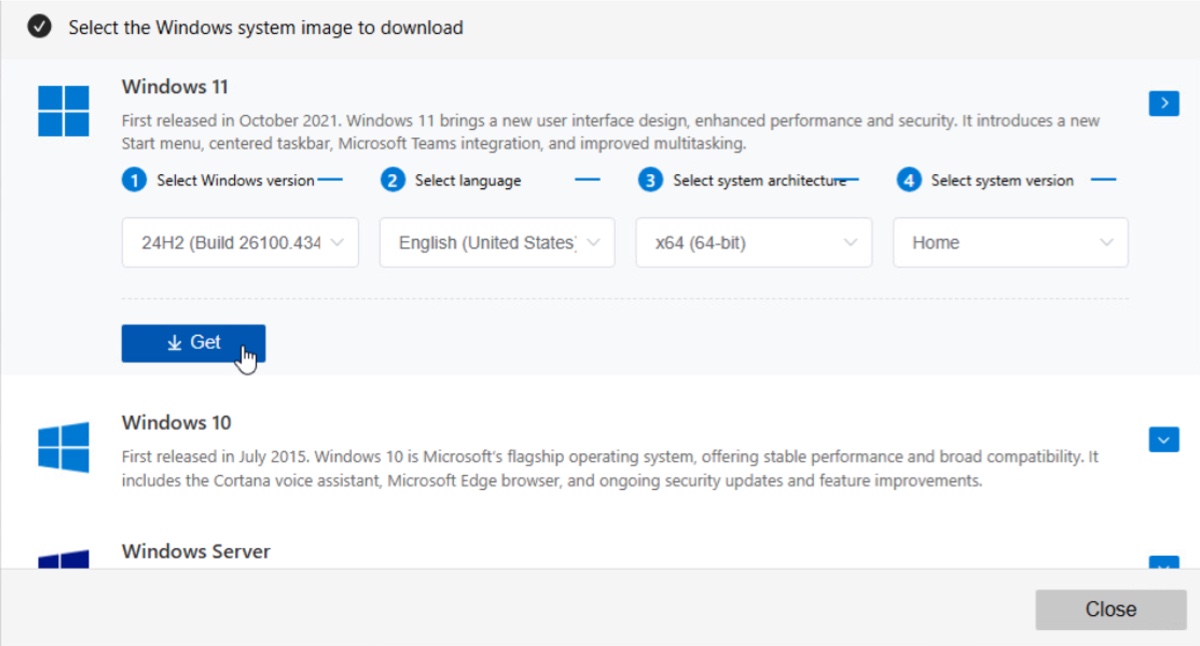 Download Windows 11 update ISO