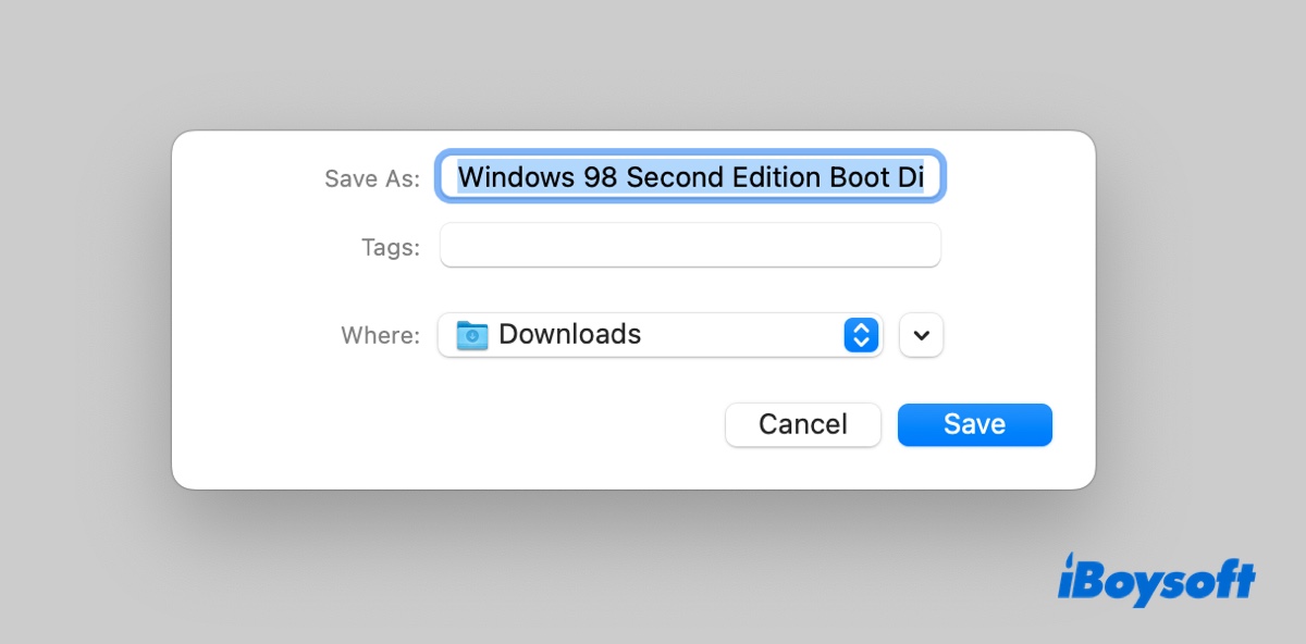 Windows 98 Boot Disk Floppy Image Download