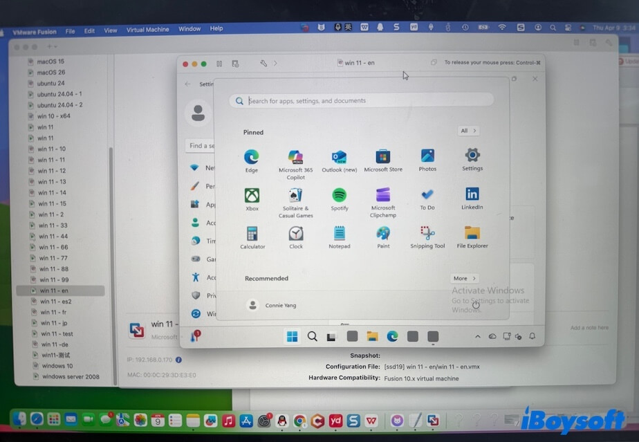 run Windows 11 on VMware VM
