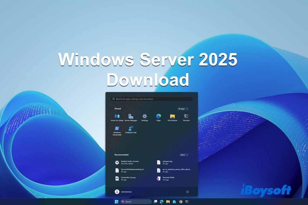 download Windows Server 2025