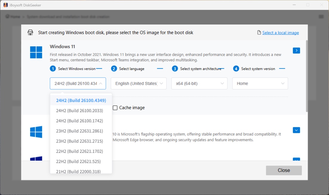iBoysoft DiskGeeker for Windows - Bootable USB Installer