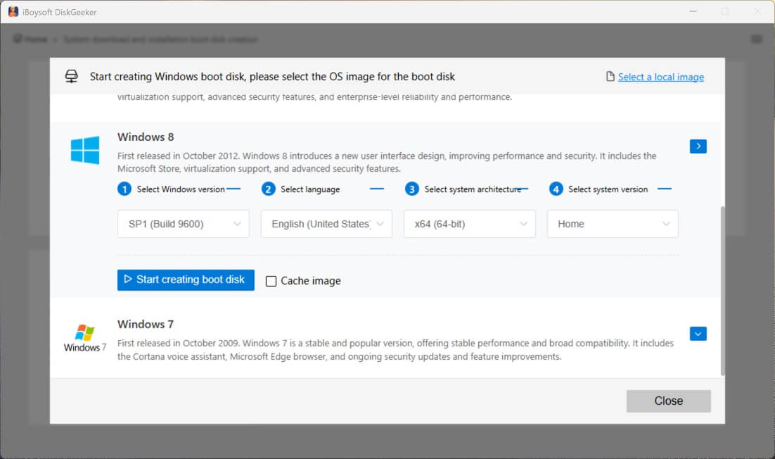 create Windows 8 bootable USB installer