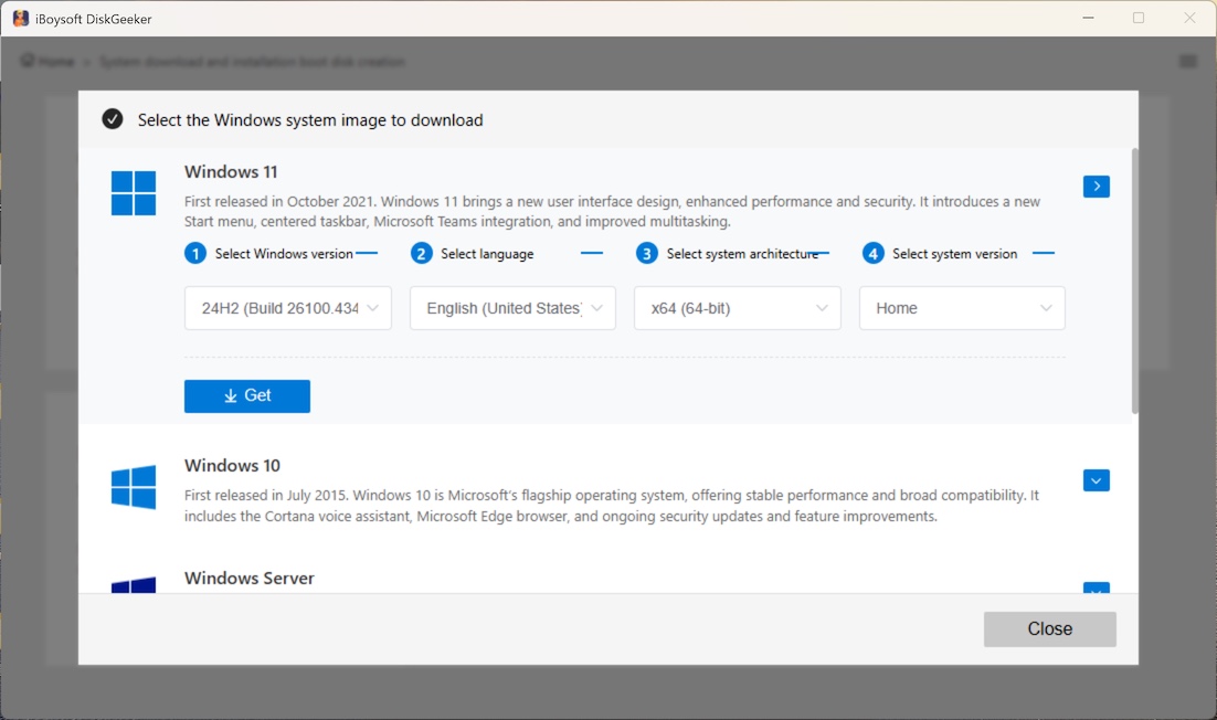 Download older Windows 11 ISO