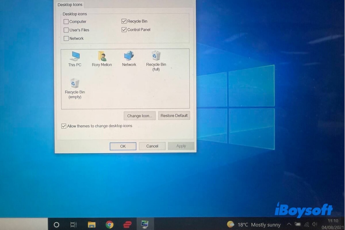 Windows 10 ダウンロード画面